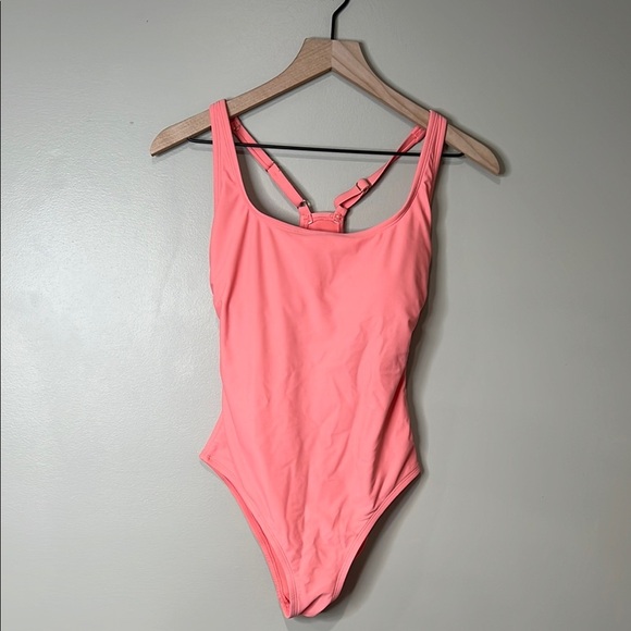 Kona Sol Coral One-Piece Swimsuit Medium - Picture 1 of 9